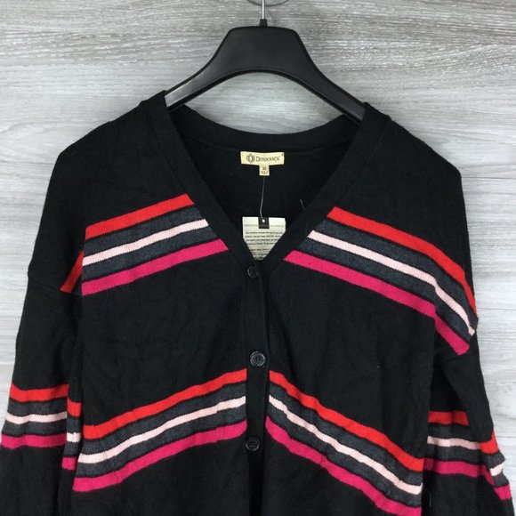 Democracy Striped Girlfriend Cardigan - Picture 2 of 5